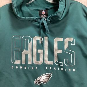 NFL Philadelphia Eagles Combine training Hoodie Men's Size Medium  lightweight